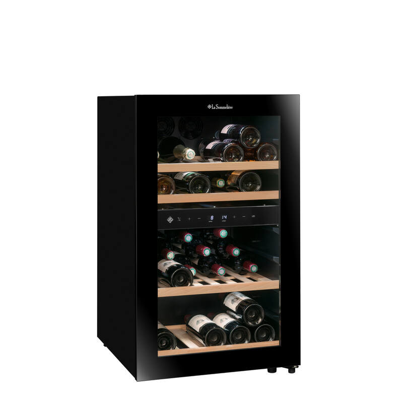 Cave de mise à température double zone SLS45DZ 45 Bouteilles - La Sommelière
