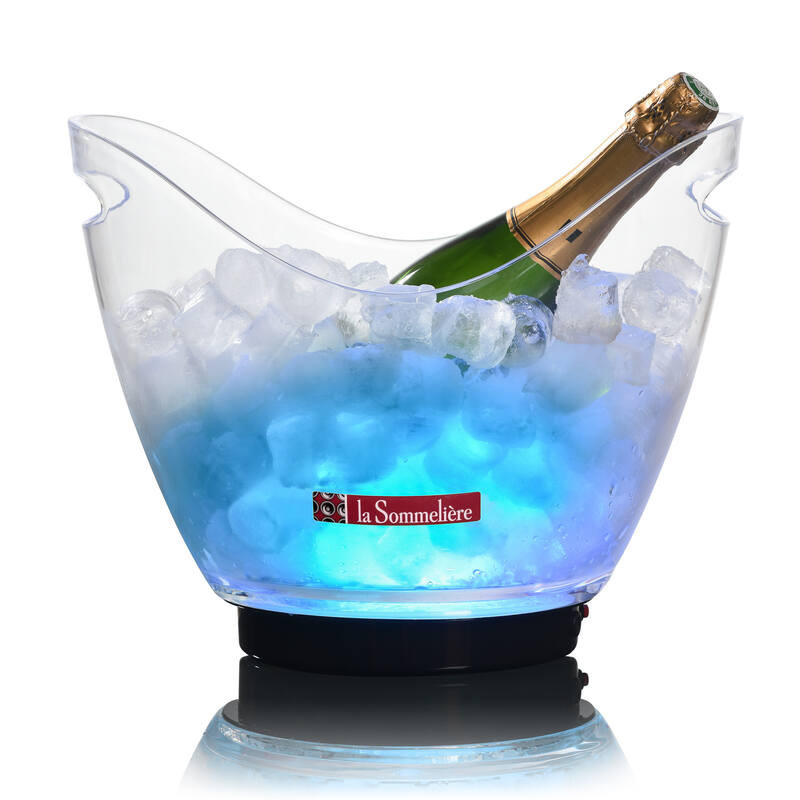 8L LED champagne bucket SBLED8 - Climadiff